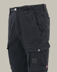 Cargo Trousers (Washed Black)