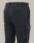 Cargo Trousers (Washed Black)