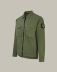 Gabardine Overshirt (OD Green)