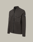 Gabardine Overshirt (Gun Smoke Black)