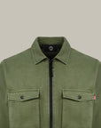 Gabardine Overshirt (OD Green)